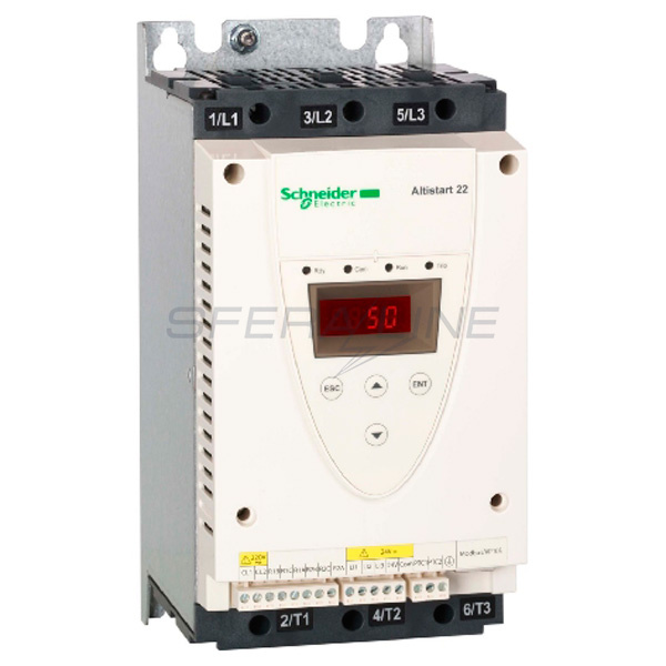 Пристрій плавного пуску ATS22 17A 400B, Schneider Electric